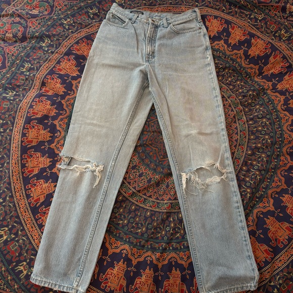 Lands' End Denim - distressed lands end jeans